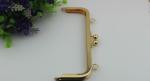 Super Hot Sales Light Gold 19 CM & 15 CM Metal Iron Purse Box And Frame For