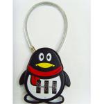 QQ Penguin Shaped Wire Combination Lock