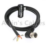12 Pin Hirose Right Angle Female to Open end Shield Coaxial Cable for Sony