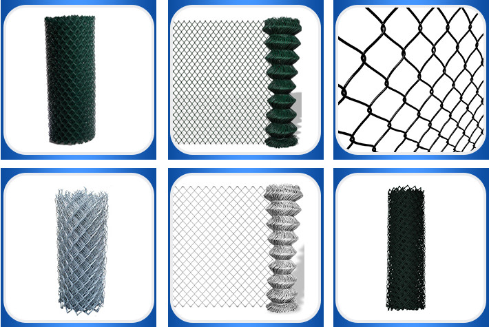 Privacy Rhombus 6ft Chain Link Fence For Playgrounds