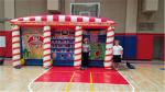 Commercial 3 In 1 Carnival Inflatable Sports Games For Kids And Adult