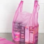 Durable T Shirt Plastic Bags , Custom Printed T Shirt Bags HDPE Material​