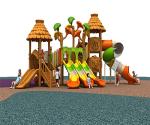 Residential Kids Plastic Playground Equipment Antistatic Antiskid Crackproof