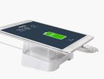 COMER For retail display tablet mobile phone display stand charging and alarm
