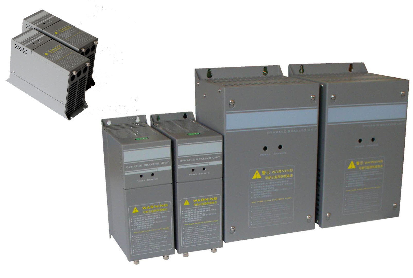 90KW 440V Resistor Brake Unit For Inverter Chopper Multipurpose