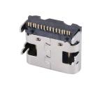 ROHS approved 30V Max 16 Pin Usb Type C Female Connector