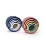 OEM Stacking Cups EN71 Baby Building Toy Early Educational 5Pcs Montessori