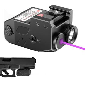 Wholesale Purple 405nm Compact Tactical Flashlights For Guns 500 Lumens Rechargeable from china suppliers