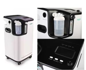Wholesale 95% Portable Medical Oxygen Concentrator 5 Liter 365*315*630mm from china suppliers