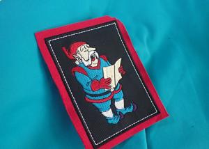 Wholesale Woven Custom Clothing Patches , Pink Lovely Band Embroidered Patches for baby Clothing from china suppliers