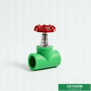 Wholesale PPR Stop Valve Concealed Stop Valve Multi Color Plastic Stop Valve Heat Insulation from china suppliers