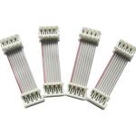 UL2651 Flat Ribbon Cables 15cm Length 2.54mm 1.27mm Pitch Grey Color