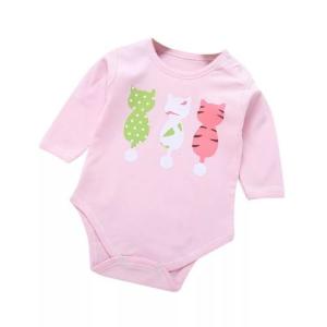 Wholesale Unisex Newborn Baby Rompers One Sizes 100 percent Cotton Zipper Closure from china suppliers