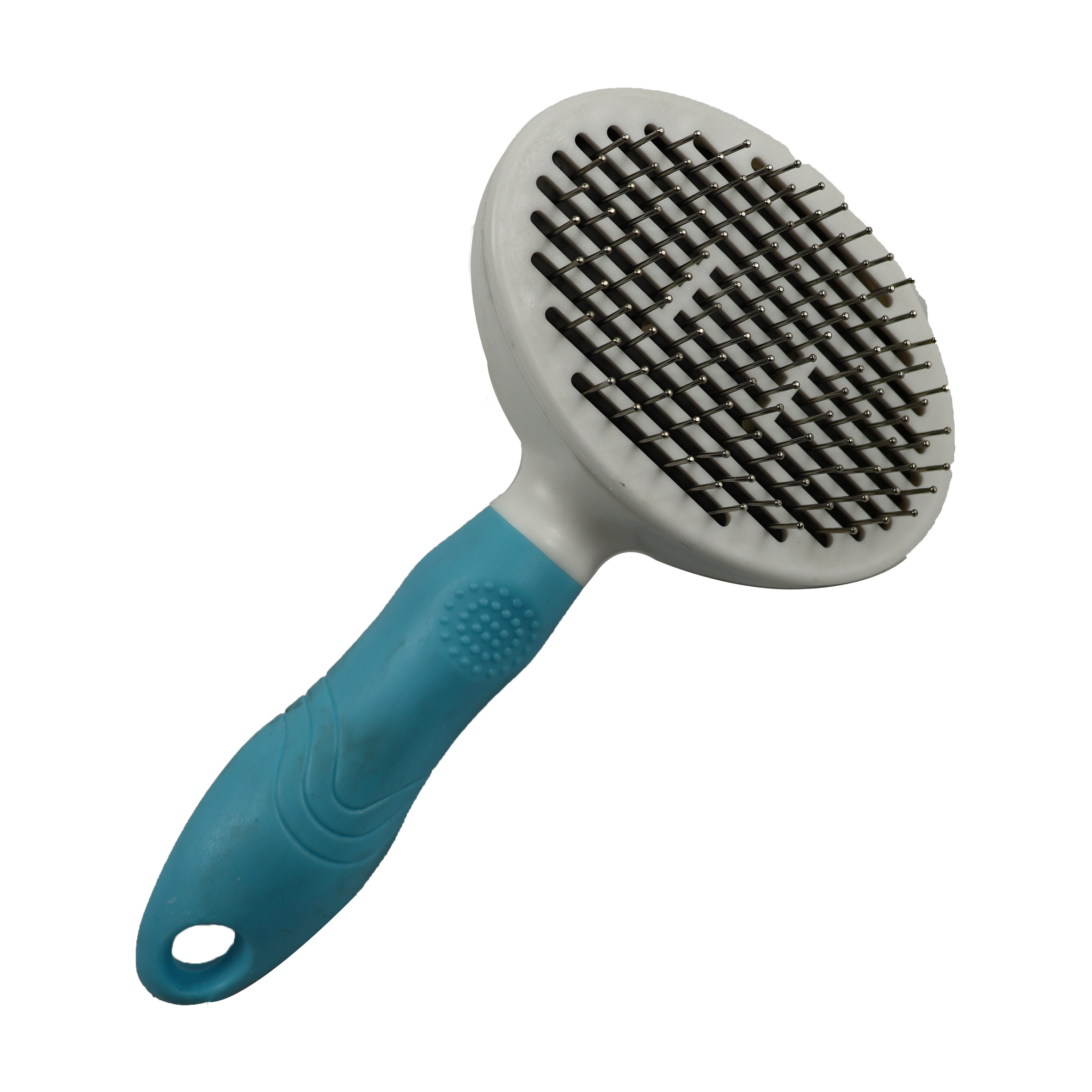 Large Deshedding Self Cleaning Pet Comb Brush For Shedding With Button Hair Removal Cats Dogs 160g