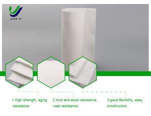 Wholesale Customized Long Fiber Geotextile 50-200m Length For Road Construction from china suppliers