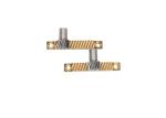 CNC Multi Shape Helical Gear Racks Miniature Aluminium Brass C45 M0.5