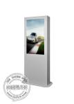 Bus Stop Android Advertising Outdoor Digital Signage Display With Camera