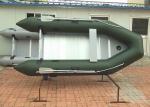 PVC 430 Cm Inflatable Sport Boat Easy Take Against Abrasion With Foot Pump