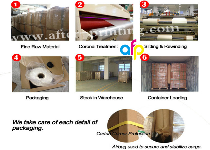 Matte Lamination Film/BOPP Thermal/Dry Lamination Film for Paper or Plastic