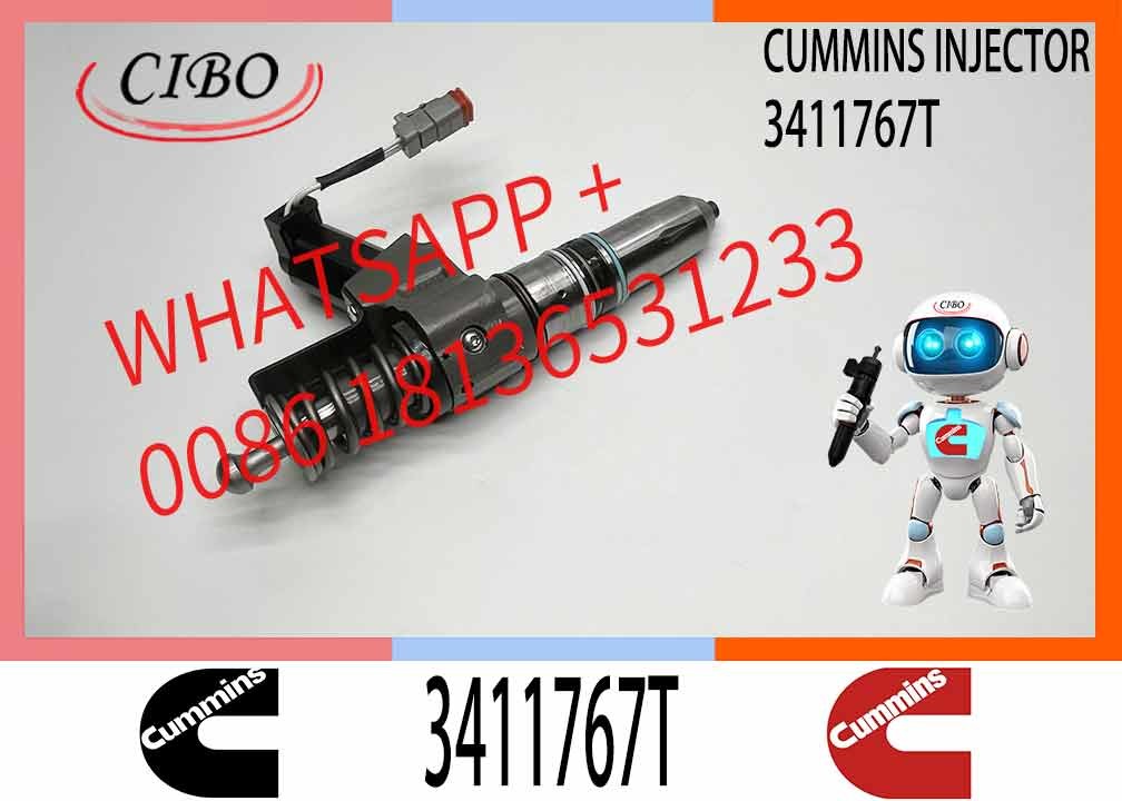 Brand New Diesel Common Rail Diesel Fuel Injector 3411765 3087560 3411767T For Cummins QSN14 N14