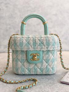 Wholesale Girls Monogram Mini Designer Purses Chanel Mini Box Bag Green Pink from china suppliers