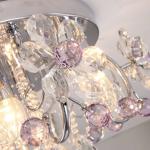 Contemporary crystal ceiling lights For Living room Bedroom Kitchen Fixtures (WH