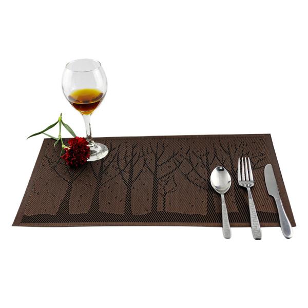 Waterproof PVC Placemat Table Mat Perfect for Commercial Buyers Caterers