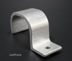 recyclable material Tube Accessories Unilateral Pipe Saddle Clamp