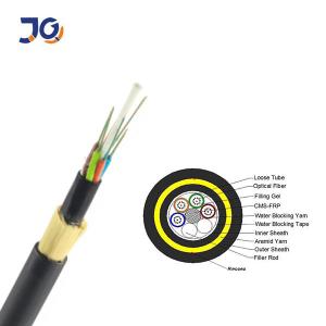 Wholesale Overhead ADSS Span 300m Fiber Optic Cable 8 12 48 96 144 Core Optical Fibre Cable from china suppliers