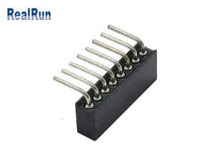 Wholesale PA6T PPS Height 4.1mm Round Pin Header L8.6mm Right Angle from china suppliers