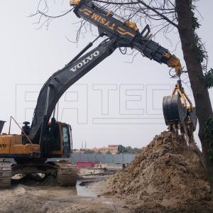 Wholesale Teledipper Excavator Arms With Hydraulic Clamshell Bucket Much Longer Servicing Life from china suppliers