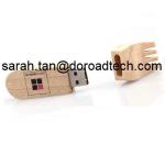 Wooden Fork USB Flash Drives, Real Capacity Wood USB Pen Drives