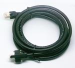 RJ45 male to male cable with mount pannel screw