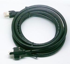 Wholesale RJ45 male to male cable with mount pannel screw from china suppliers