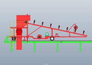 Wholesale Double Driving Unloading 2.2KW Belt Conveyor Machine from china suppliers