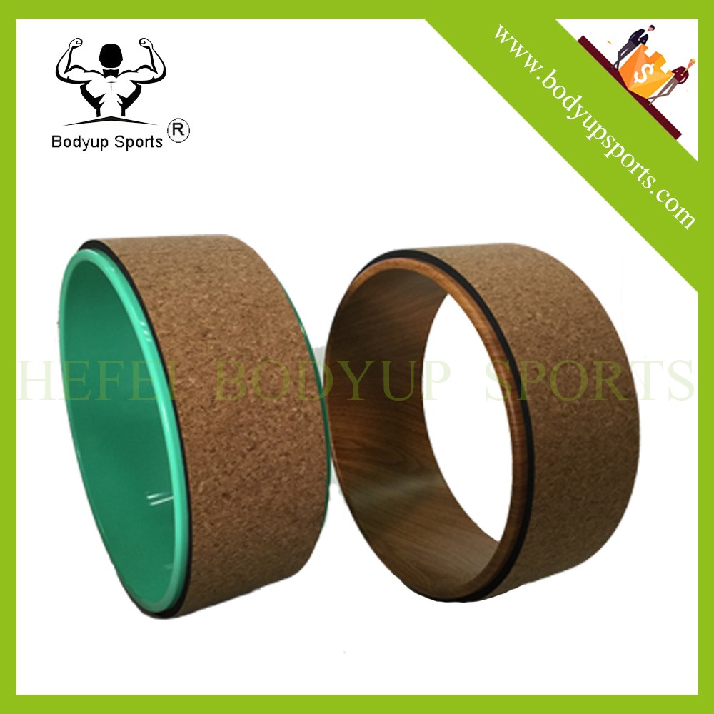 Body Building Yoga Balance Wheel , Yoga Exercise Wheel Customized Color