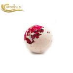 Skin Moisturization Custom Petal Bath Bomb 80g Fruit Fragrance