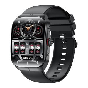 Wholesale Stylish Android Square Smartwatch With Breathing Training And Music Control from china suppliers