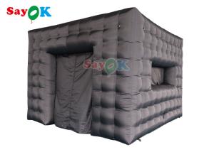 Wholesale Commercial Inflatable Air Tent Rental Structure Exhibition Black Color from china suppliers