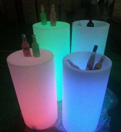 LED tall ice bucket IC-020 Rechargeable battery,RGB color changing , remote