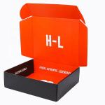 Die Cut Paper Packaging Box E Commerce Mailer Corrugated Garment Packing Boxes