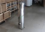 SUS304 SUS316 Stainless Water Filter Housing / High Pressure Filter Housing