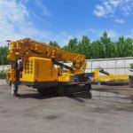 Mini Four Outriggers Spider Crawler Crane 17.8m Lifting Height