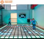 LED Dance Floor 30x30cm Interactive Active Game LED Floor For Kid Games