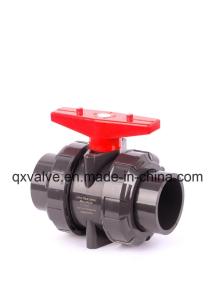 Wholesale Plastic Ball Valve QX UPVC Double Union Valve for Industrial Applications from china suppliers