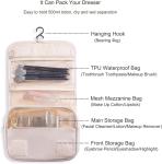 Large Oxford Women Travel Cosmetic Bag Organizer Dopp Kit Hanging