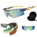 Outside Cycling Polarized Sports Sunglasses 4 Interchangeable Lenses