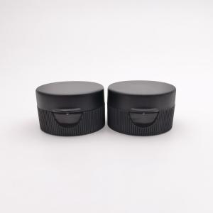 Wholesale Plastic Bottle 28/400 Ribbed Side Flip Top Cap Frosted Surface from china suppliers