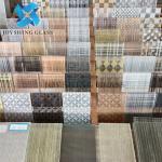 Custom Laminated Wired Glass Pattern Wall Art Decoration Glass