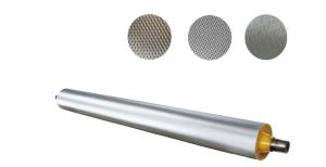 Wholesale Anti - Fraying Tungsten Carbide Corrugated Anilox Roller For Leather Machinery from china suppliers